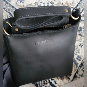 Portland Leather Goods 'ALMOST PERFECT' TRIANGLE SHOULDER BAG